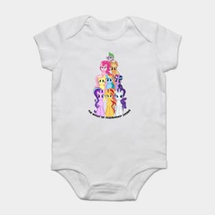 My Little Pony main cast (mane 6, 8,9) Baby Bodysuit